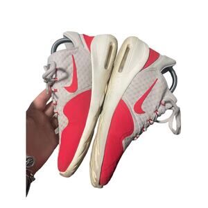 Nike Women's Air Max Sasha Vast Gray Tropical Pink Sail Sneakers Sz 10